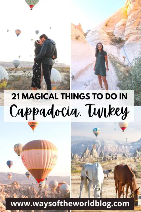 10 Things to do in Cappadocia. Tips on what are the clues as to